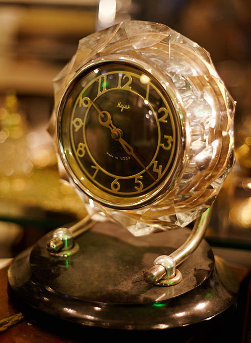 Crystal Vintage Clock 