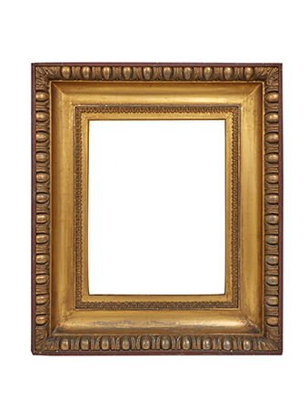 wide gilt frame
