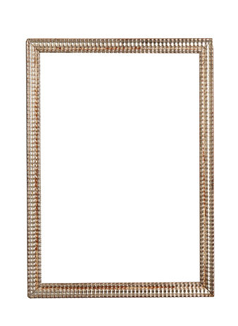 hand carved thing picture frame with silver finish 