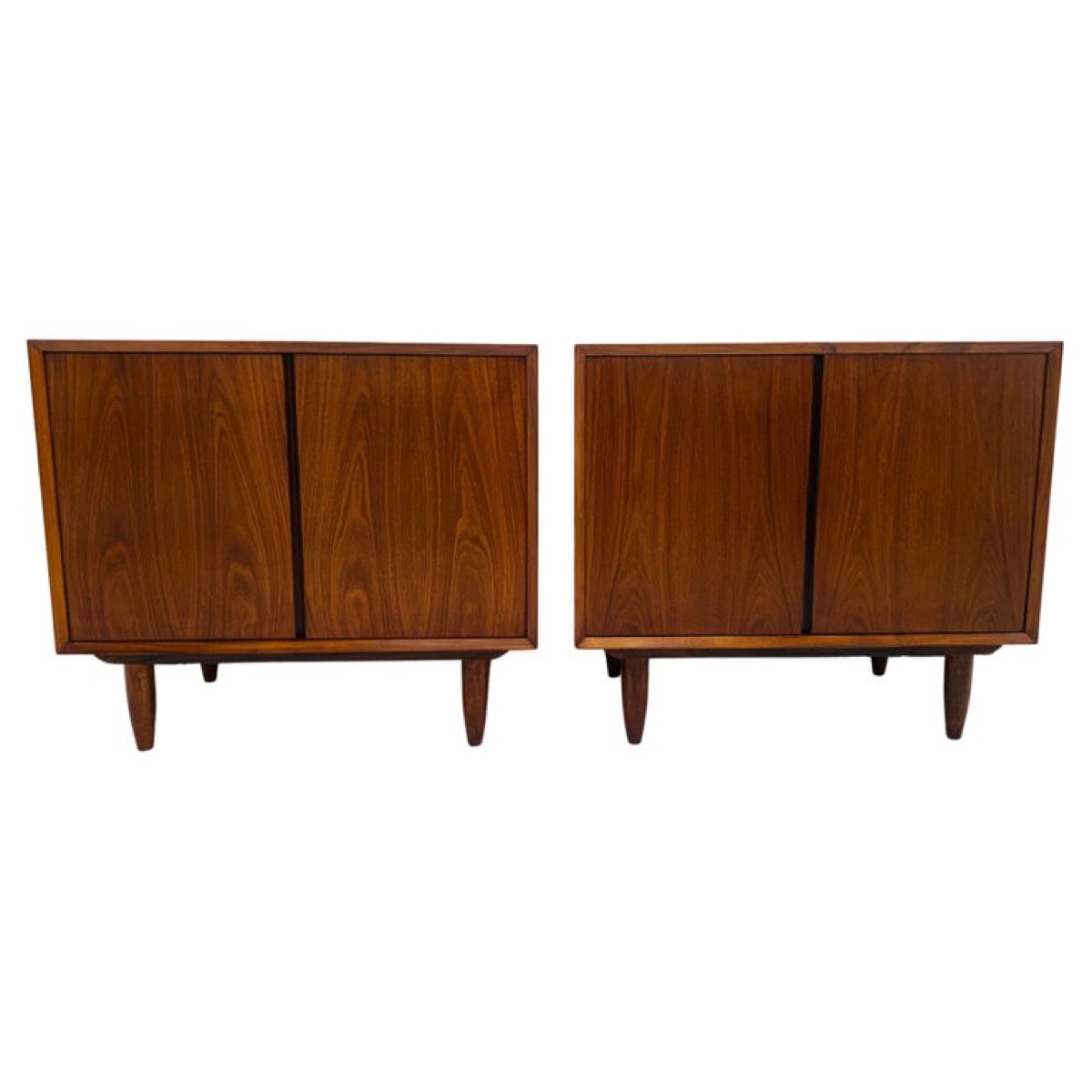 Pair of 1960s Danish Rosewood Poul Cadovius Cabinets for Cado