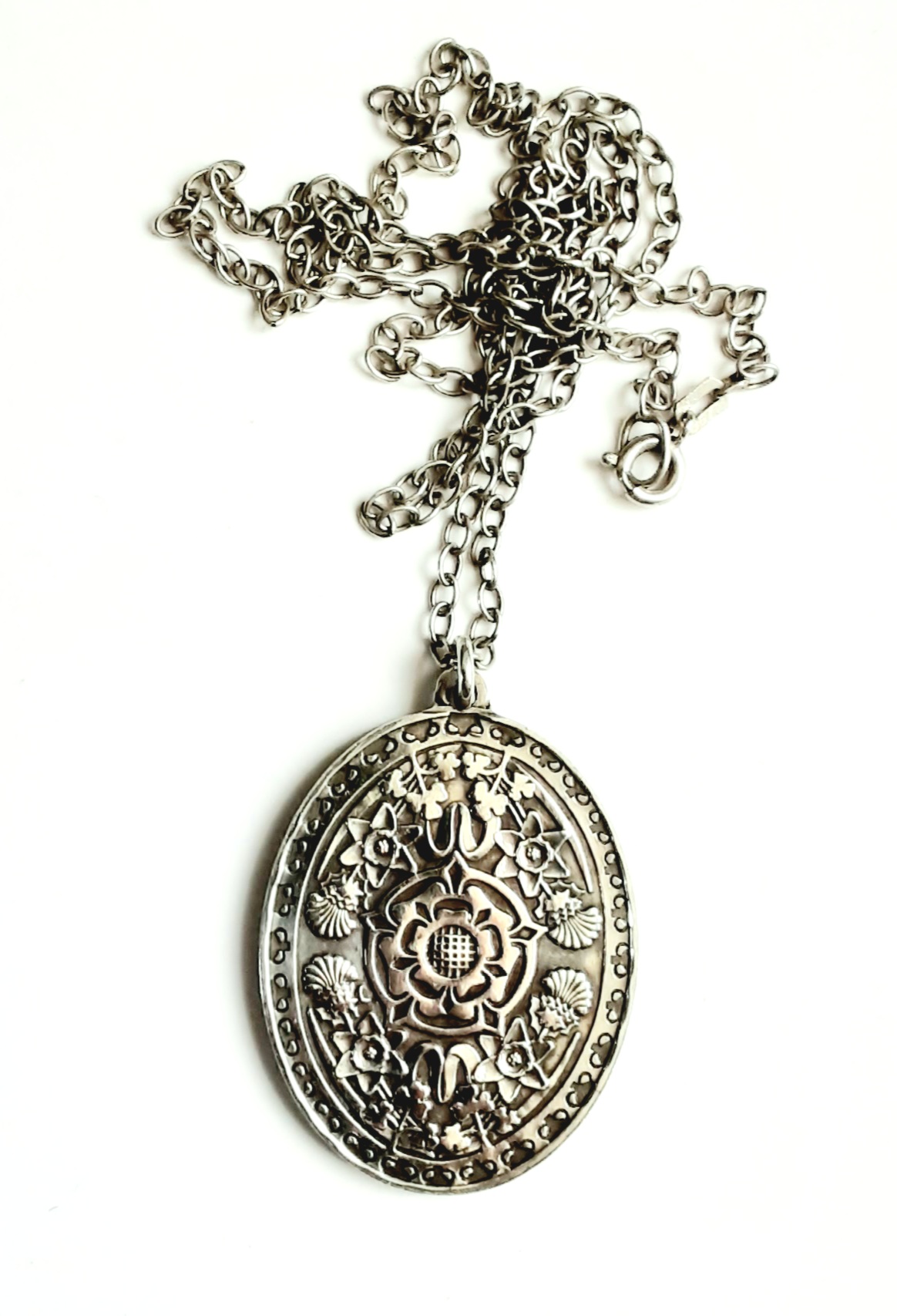 silver jubilee pendant