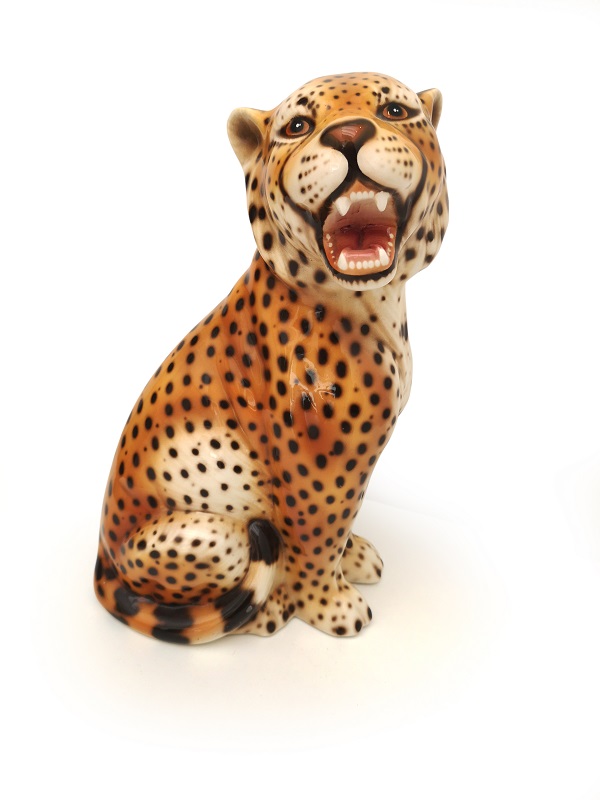 ceramic leopard