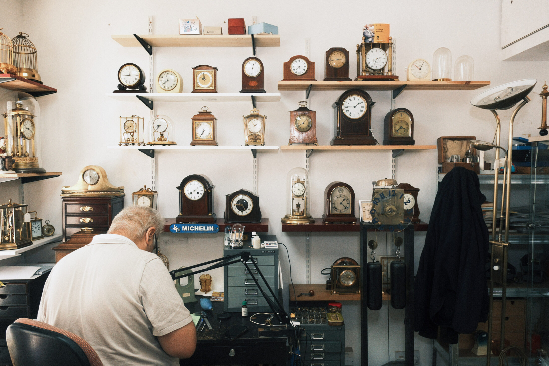 Keeping Time Clock Service | Alfies Antique Market | London’s Largest Indoor Antique and Vintage Market