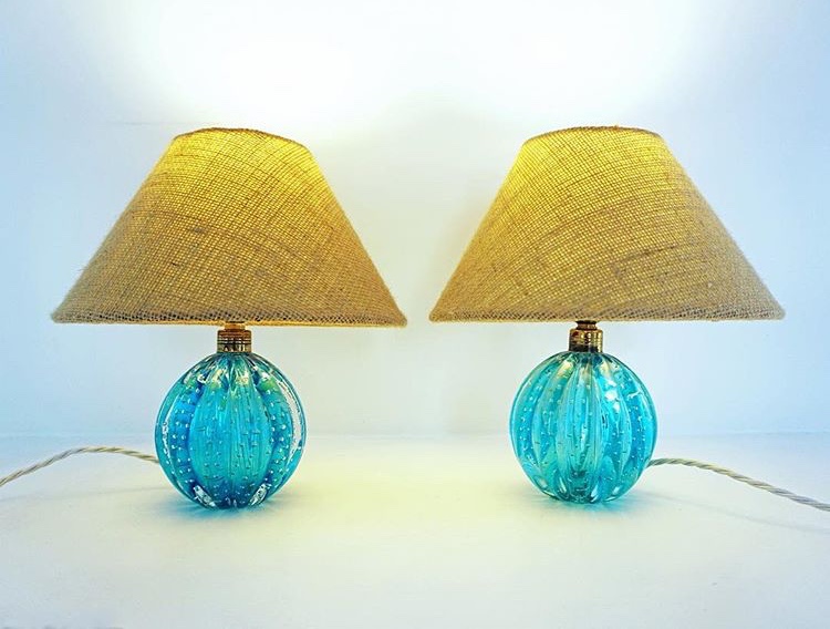 jArchimede Seguso Table Lamps