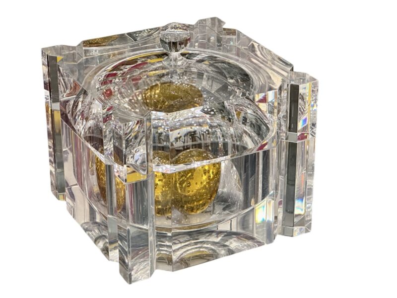 Lucite Ice Bucket 1960s